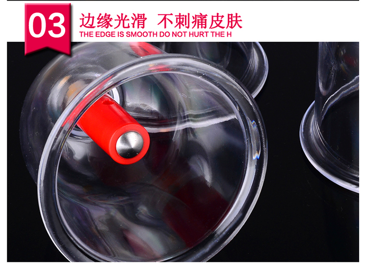 New 2017 - 12 Cups /24 Cups Set Of Vacuum Suction Body Cupping Pull Out a Vacuum Appartus Therapy